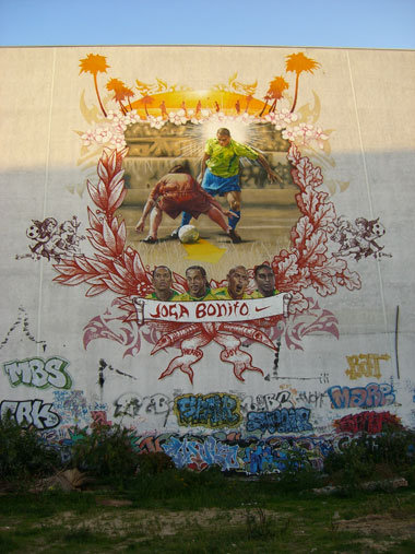 Kampagne &raquo;Joga Bonito&laquo; zur Fu&szlig;ball-WM 2006
&nd...