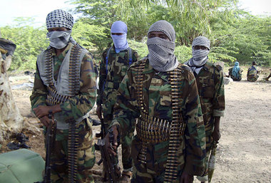 Al-Schabab-K&auml;mpfer in Somalia hatten am Montag eine
Offensi...