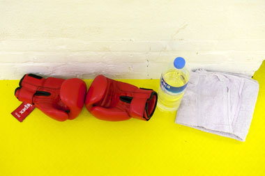 Nur wenn Olympia droht, werden die Boxhandschuhe
ausgezogen