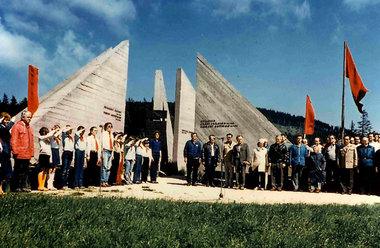 Das Grenzlandtreffen-Denkmal wurde 1994 geschleift