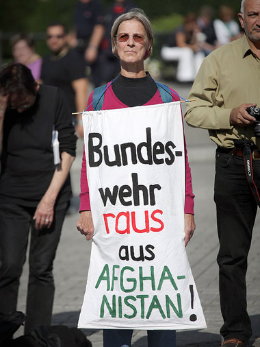 Einfach und verst&auml;ndlich &ndash; Protestaktion am 4.
Septem...
