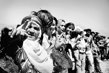 Diyarbakir am 5. September: 100000 Menschen kamen zur
Kundgebung...