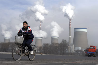Weniger Kohleverfeuerung ist auch f&uuml;r China gut: Die
Luftve...