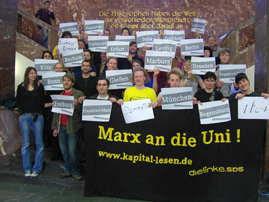 Der Studierendenverband Die Linke.SDS hat an zahlreichen Unis »K... Der Studierendenverband Die Linke.SDS hat an zahlreichen Unis »K...