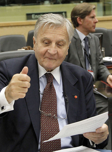 Der Präsident der Europäischen Zentralbank, Jean
Claud... Der Präsident der Europäischen Zentralbank, Jean
Claud...