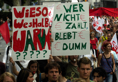 Protest in Wiesbaden (Juni 2006). Fortsetzung heute