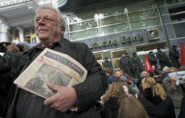 Wohin mit dem Ärger? ATTAC-Proteste am »Bankenaktionstag« Ende S...