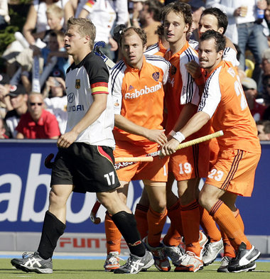 Aus dem Vorrundenspiel BRD-Niederlande (2:2)