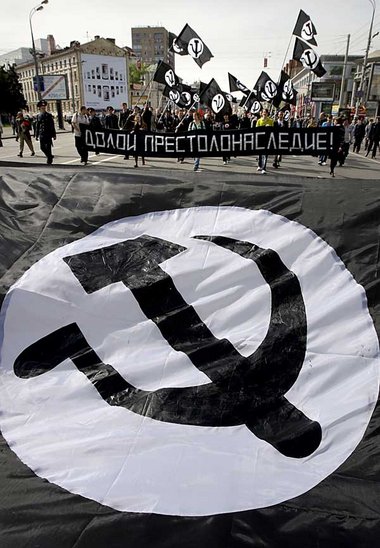 »Von Grund auf falsche Taktik«: Mitglieder der russischen Nation...