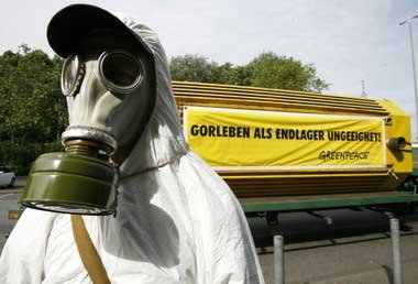 Protest von AKW-Gegnern 2008 in Hamburg Protest von AKW-Gegnern 2008 in Hamburg