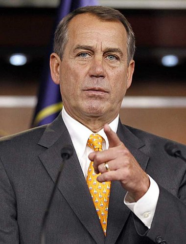 Soll Sprecher des Abgeordnetenhauses werden: John Boehner Soll Sprecher des Abgeordnetenhauses werden: John Boehner