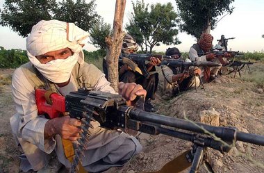 Angriffsziel Besatzer: Taliban-Militante in Ostafghanistan (Arch...