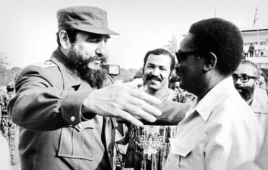 Kuba unterst&uuml;tzte die angolanischen Revolution&auml;re in
i...