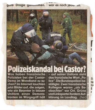Bild-Zeitung vom Freitag, 12. November 2010 (Ausri&amp;szlig; au...