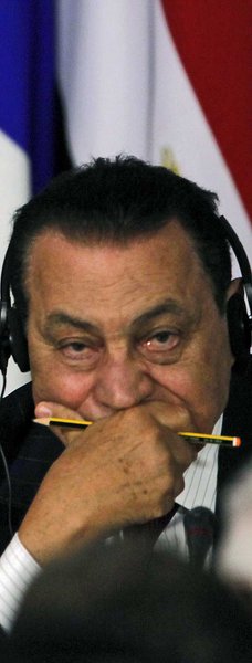 Präsident Hosni Mubarak Präsident Hosni Mubarak