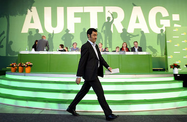 Ein Mann will nach oben: Cem &Ouml;zdemir auf dem
Gr&uuml;nen-Pa...