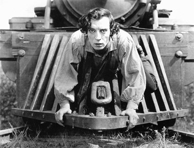 Abenteuerliche Fluchtwege: Buster Keaton in &raquo;Der
General&l...
