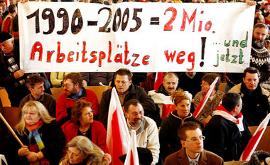 Auch die Landesbediensteten - hier in Mainz - wehren sich