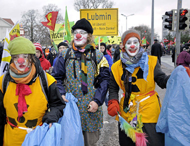 Anticastorclowns am Samstag in Greifswald Anticastorclowns am Samstag in Greifswald