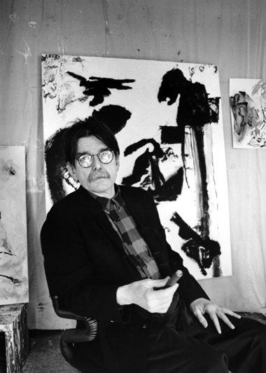 Captain Beefheart machte Musik auf Leinwand und malte in der Mus...