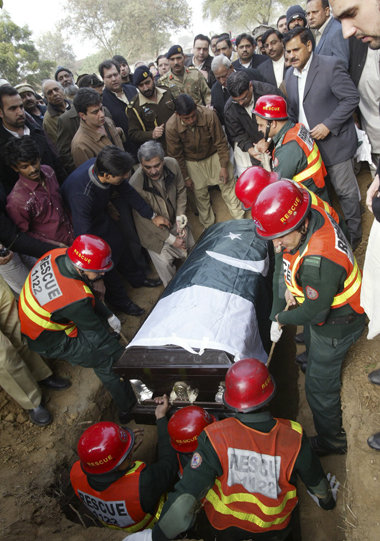 Beisetzung Salman Taseers am Mittwoch in Lahore