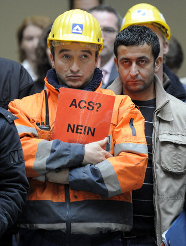 Die ACS-&Uuml;bernahme trifft auf wenig Zustimmung bei den
weltw...
