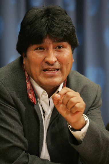 In Bedrängnis: Evo Morales