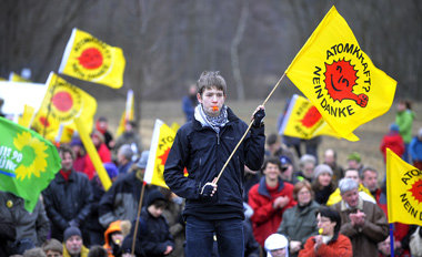 Antiatomprotest am Samstag vor dem nieders&auml;chsischen AKW
Gr...