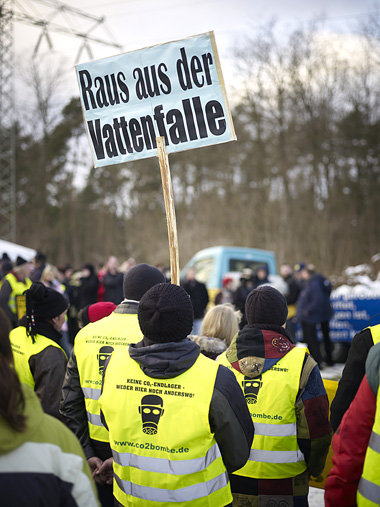 Mit einem Sternmarsch protestierten Lausitzer B&uuml;rger am
2.J...