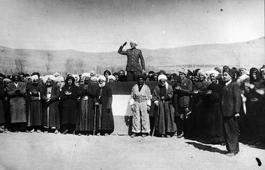 Symbol des Kampfes f&uuml;r Selbstbestimmung: Ghazi Mohammed
bei...