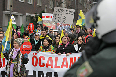 Gro&szlig;kundgebung f&uuml;r die Freiheit Abdullah
&Ouml;calans...