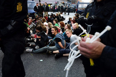 Dänemark: Protest gegen Schliessung linksalternativen