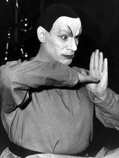 Bedeutsame Rolle: Gustaf Gründgens als »Mephisto«, 1957 in Hambu...