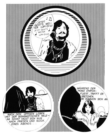 Hübsch in der Hauptrolle des Comics »Mini-Faust oder: der Durchb...