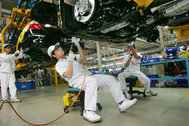 China wird vermutlich 2015 der weltgrößte Autohersteller sein (P...