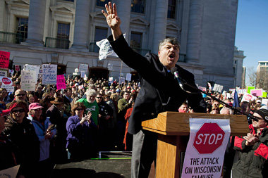 Richard Trumka, Chef des US-Gewerkschaftsdachverbandes AFL-CIO,
...