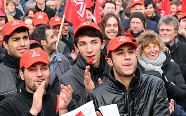 Gegen Dumpingl&ouml;hne in Stuttgart: IG Metall hat
Belegschafte...