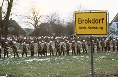 Teil der BRD-Geschichte, Symbol des Widerstands: Brokdorf,
ein k...