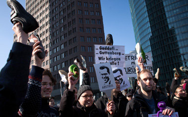 Der Volksaufstand in Nordafrika regt an: Nach arabischem
Vorbild...