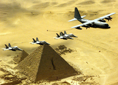Gemeinsame Militärübung USA-Ägypten im Oktober 1999