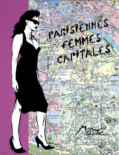 »Parisiennes femmes capitales / Pariserinnen Haupt (stadt)frauen...