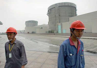 Atomkraftwerk in der chinesischen Provinz Zhejiang. Derzeit
befi...