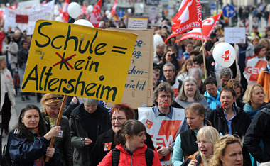 Im Kampf f&uuml;r bessere Lehr- und Lernbedingungen