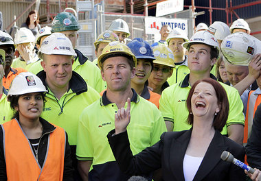Julia Gillard, Premierministerin und Chefin der australischen &r...