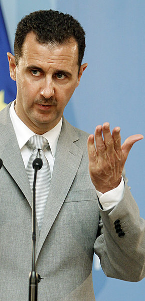 Pr&auml;sident Baschar Al-Assad