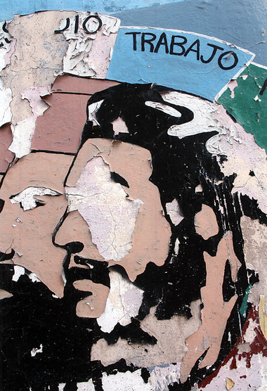 Bleibt viel Arbeit in Havanna (Straßenmalerei, Februar 201