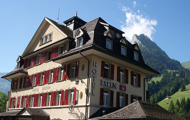 Konferenzort der Zimmerwalder Linken: Das Hotel »Bären« im Schwe...