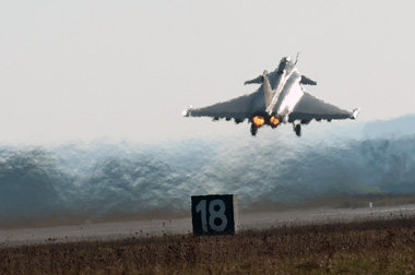 Gefällt den Indern: Eurofighter beim Start zum Einsatz &uum... Gefällt den Indern: Eurofighter beim Start zum Einsatz &uum...