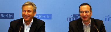 Berlins Doppel-W-Spitze: Und wer lacht hier über wen?