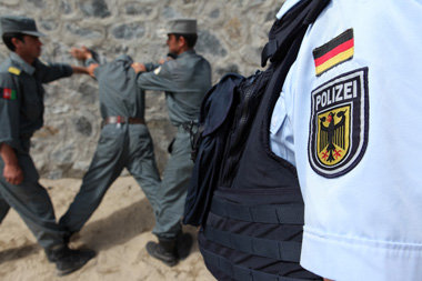 Polizeitraining im afghanischen Feisabad 2009 Polizeitraining im afghanischen Feisabad 2009